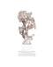 Currey and Company - 1200-0974 - Sculpture - Faux - Purple Pink/Clear