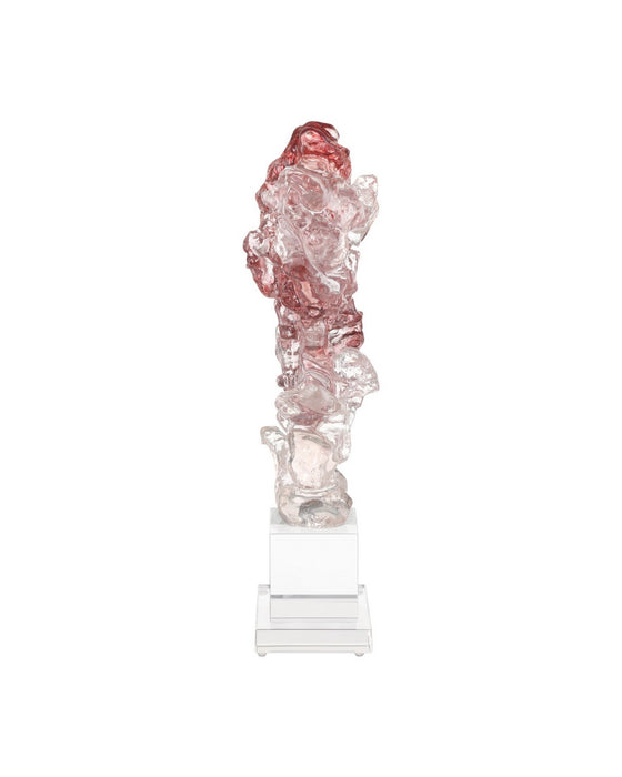 Currey and Company - 1200-0975 - Sculpture - Faux - Purple Pink/Clear
