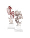 Currey and Company - 1200-0975 - Sculpture - Faux - Purple Pink/Clear