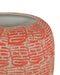 Currey and Company - 1200-0979 - Jar - Happiness - Red/Beige