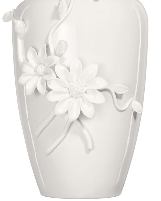 Currey and Company - 1200-0983 - Vase - Daisy Maria - White