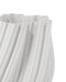 Currey and Company - 1200-1004 - Vase - Whorl - White