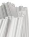 Currey and Company - 1200-1005 - Vase - Whorl - White