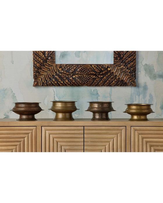 Currey and Company - 1200-1054 - Bowl - Tanjore Ritual - Antique Brass