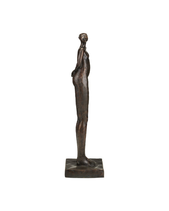 Currey and Company - 1200-1056 - Sculpture - The Tall Empress - Dark Brown