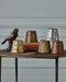 Currey and Company - 1200-1058 - Sculpture - Horus Bird - Dark Brown