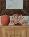 Currey and Company - 1200-1082 - Coral Set of 2 - Coral - Coral/Clear