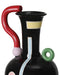 Currey and Company - 1200-1093 - Vase - Fauvist - Black/Green/Red/Yellow/Orange