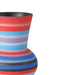 Currey and Company - 1200-1097 - Vase - Happy 80's - Blue/Pink/Red