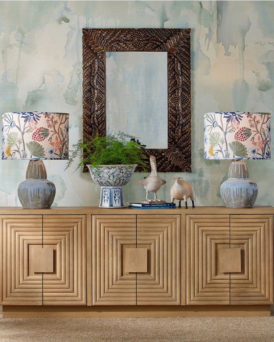 Currey and Company - 3000-0336 - Credenza - Morombe - Washed Oak