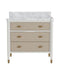 Currey and Company - 3800-0018 - Vanity with Rectangular Undermount Sink - Aster - Off-White/Fog/Natural/White/Polished Brass