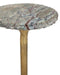 Currey and Company - 4000-0250 - Drinks Table - Wilderness - Antique Brass/Natural
