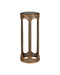 Currey and Company - 4000-0251 - Accent Table - Capella - Coffee Bronze/Smoke