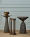 Currey and Company - 4000-0252 - Accent Table - Castor - Iron/Bronze/Smoke