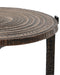 Currey and Company - 4000-0256 - Accent Table - Unity - Antique Bronze/Dark Bronze