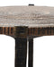 Currey and Company - 4000-0256 - Accent Table - Unity - Antique Bronze/Dark Bronze