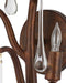 Currey and Company - 5000-0291 - Two Light Wall Sconce - Morning Grove - Rhine Gold/Clear