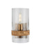 Currey and Company - 5000-0294 - One Light Wall Sconce - Sudeley - Clear/Satin Brass