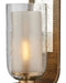 Currey and Company - 5000-0296 - One Light Wall Sconce - Wynyard - Clear/Frosted/Antique Mirror/Antique Gold