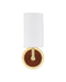 Currey and Company - 5000-0298 - One Light Wall Sconce - Ellerston - Saddle Brown/Brushed Brass