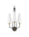 Currey and Company - 5000-0303 - LED Wall Sconce - Hennin - Polished Antique Brass/Oil Rubbed Bronze