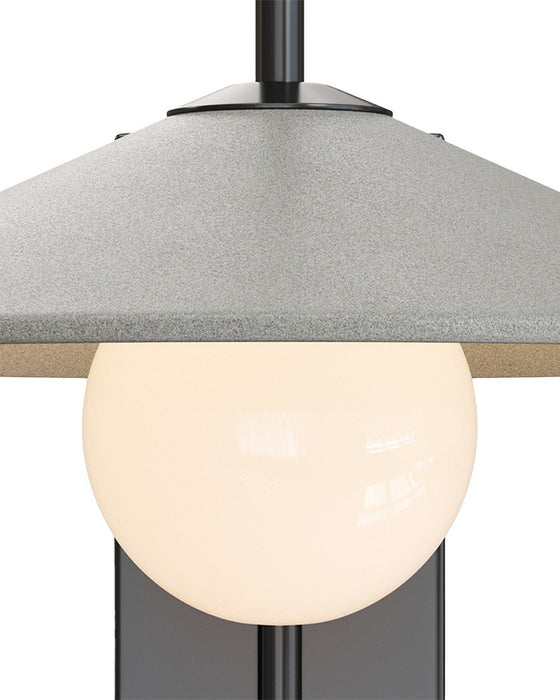 Currey and Company - 5500-0058 - One Light Wall Sconce - Bothy - Natural/Black/Frosted White