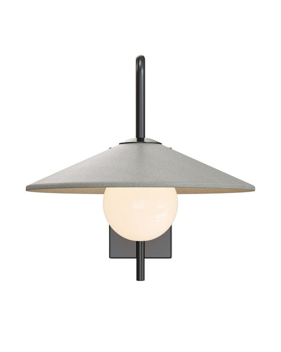 Currey and Company - 5500-0058 - One Light Wall Sconce - Bothy - Natural/Black/Frosted White