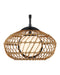 Currey and Company - 5500-0060 - One Light Wall Sconce - Carriage - Natural/Black/Frosted White
