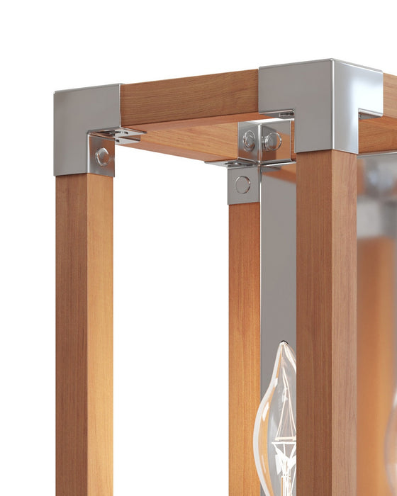 Currey and Company - 5800-0075 - One Light Wall Sconce - Boyd - Natural/Polished Nickel