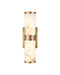 Currey and Company - 5800-0076 - LED Wall Sconce - Brenham - Natural/Vintage Brass