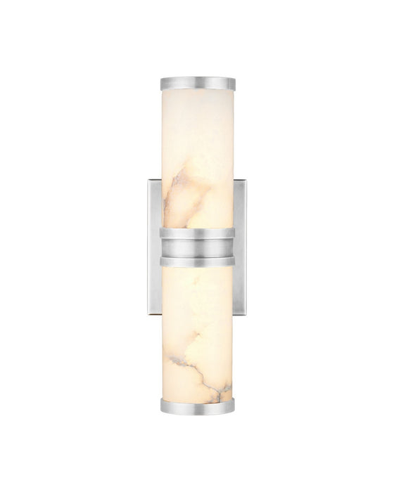 Currey and Company - 5800-0077 - LED Wall Sconce - Brenham - Natural/Nickel