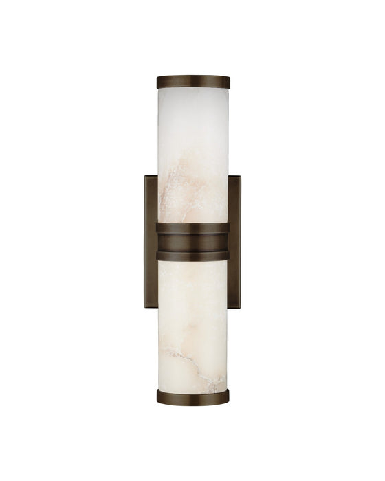 Currey and Company - 5800-0078 - LED Wall Sconce - Brenham - Natural/Oil Rubbed Bronze