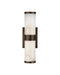 Currey and Company - 5800-0078 - LED Wall Sconce - Brenham - Natural/Oil Rubbed Bronze