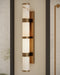 Currey and Company - 5800-0079 - LED Wall Sconce - Brenham - Natural/Vintage Brass