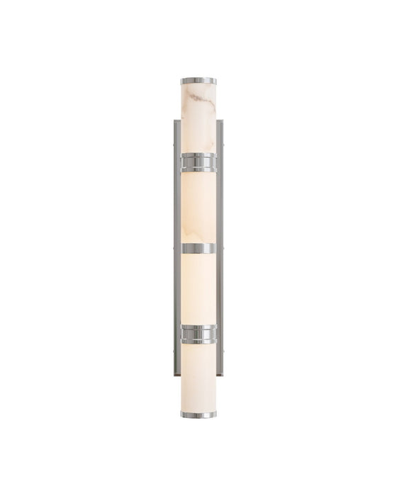 Currey and Company - 5800-0080 - LED Wall Sconce - Brenham - Natural/Nickel