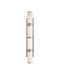 Currey and Company - 5800-0080 - LED Wall Sconce - Brenham - Natural/Nickel