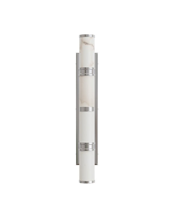 Currey and Company - 5800-0080 - LED Wall Sconce - Brenham - Natural/Nickel
