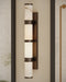 Currey and Company - 5800-0081 - LED Wall Sconce - Brenham - Natural/Oil Rubbed Bronze