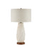 Currey and Company - 6000-1050 - One Light Table Lamp - Water-borne - Off-White/Natural