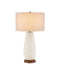 Currey and Company - 6000-1050 - One Light Table Lamp - Water-borne - Off-White/Natural