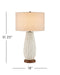 Currey and Company - 6000-1050 - One Light Table Lamp - Water-borne - Off-White/Natural