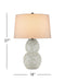 Currey and Company - 6000-1053 - One Light Table Lamp - Jessamine - White