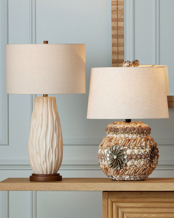 Currey and Company - 6000-1055 - One Light Table Lamp - Seascape - Natural