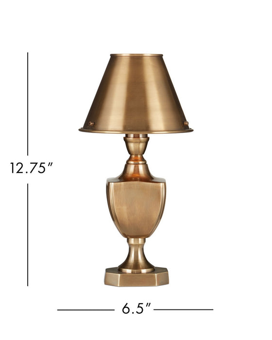 Currey and Company - 6000-1057 - One Light Table Lamp - Waddill - Antique Brass
