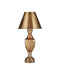 Currey and Company - 6000-1057 - One Light Table Lamp - Waddill - Antique Brass