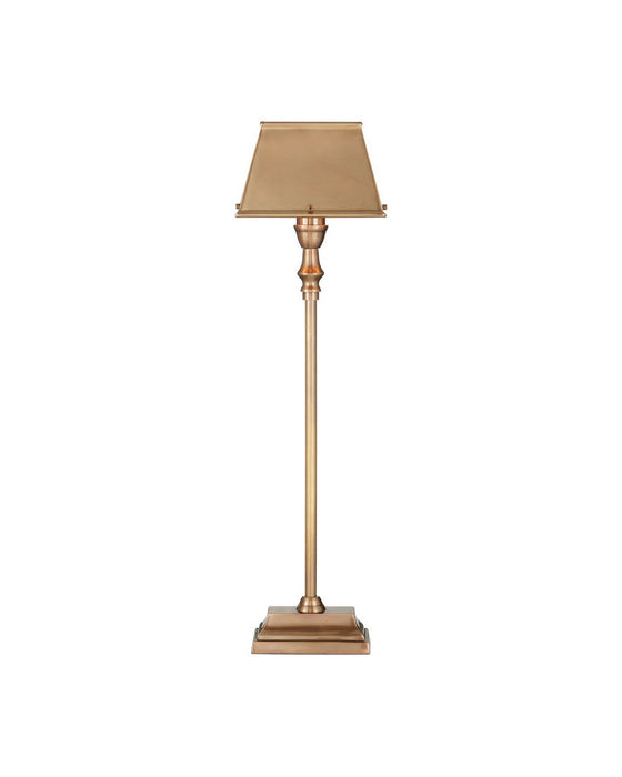Currey and Company - 6000-1058 - One Light Table Lamp - Geddy - Antique Brass