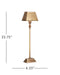 Currey and Company - 6000-1058 - One Light Table Lamp - Geddy - Antique Brass