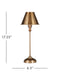 Currey and Company - 6000-1059 - One Light Table Lamp - Rowsay - Antique Brass