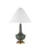 Currey and Company - 6000-1060 - One Light Table Lamp - Djinn - Verdigris/Antique Brass
