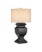 Currey and Company - 6000-1061 - One Light Table Lamp - Balustrade - Distressed Light Black